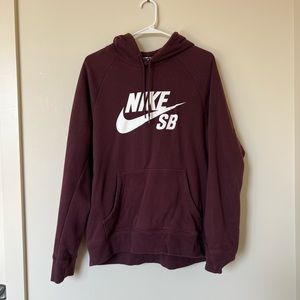 Maroon Nike SB Hoodie